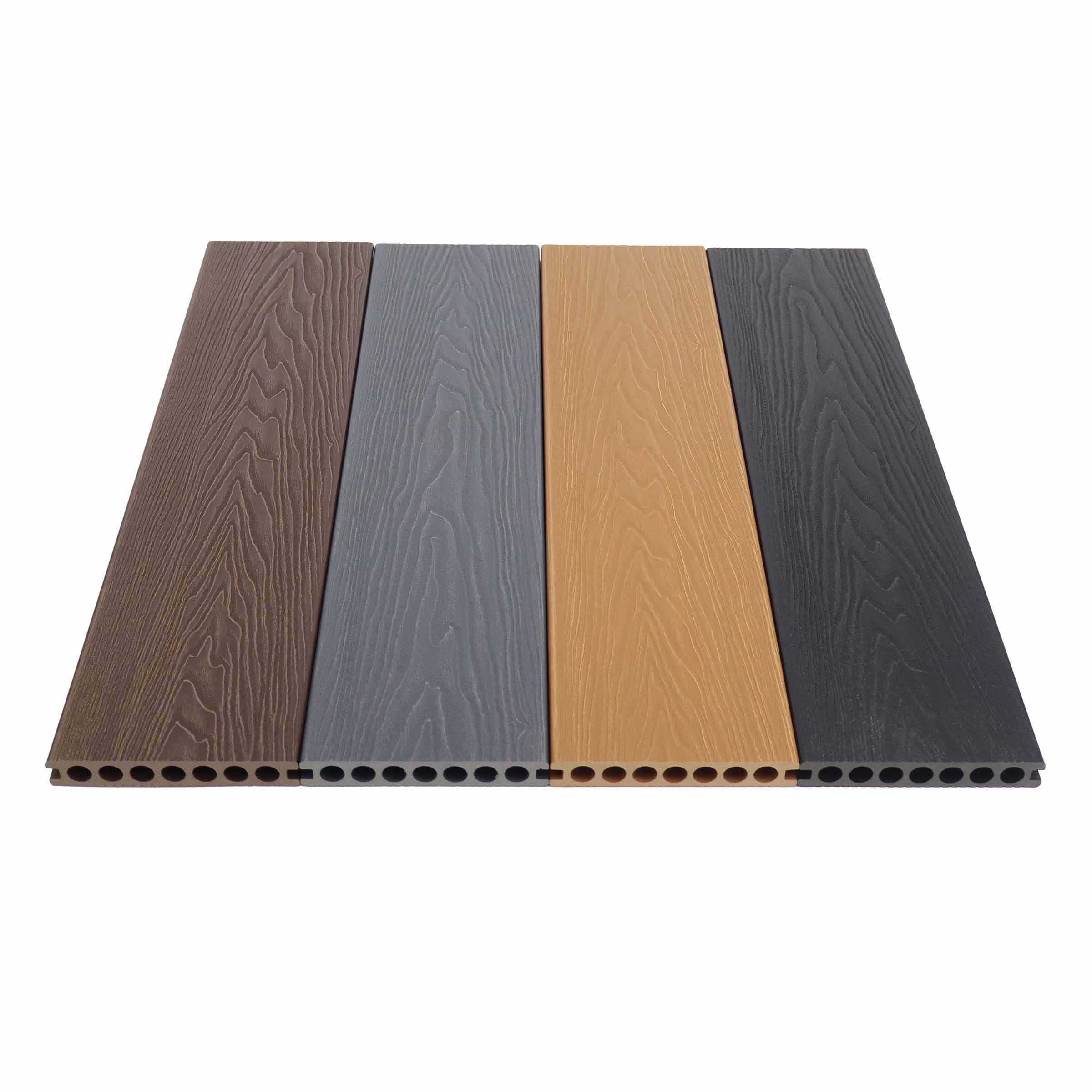 Dek WPC Timbul Dalam Berwarna Penuh | Estetika Seragam untuk Vila & Resort Mewah - SAYRUO