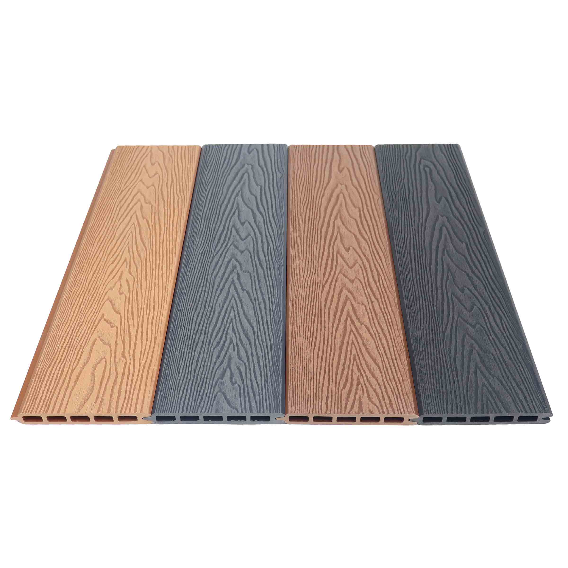 Pagar WPC Berongga Bertekstur Realistik Ringan Timbul Dalam Berbutir Kayu Luar - SAYRUO