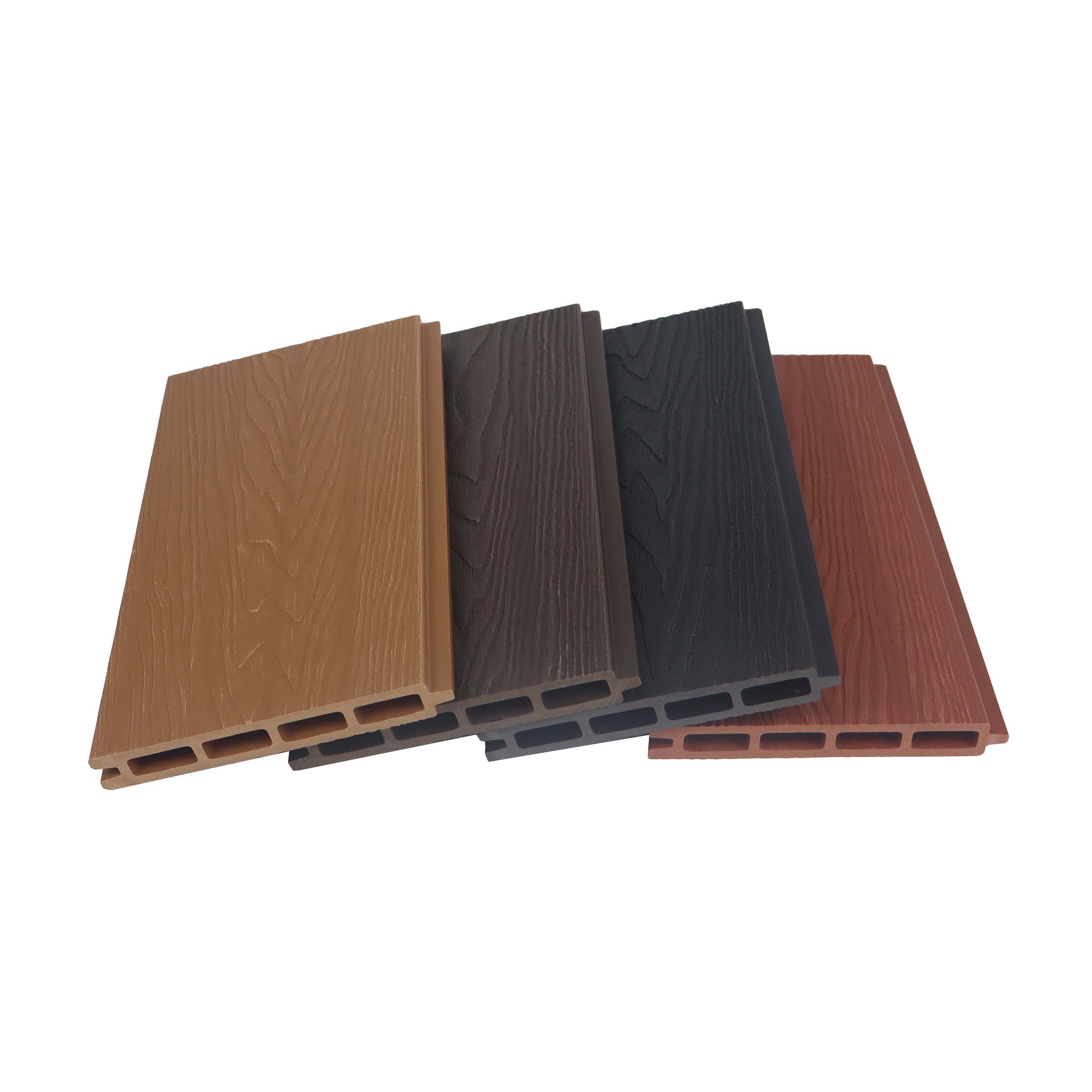 Pagar Praktis Berongga Kemasan Kayu Licin Moden Penyelenggaraan Rendah Luar - SAYRUO