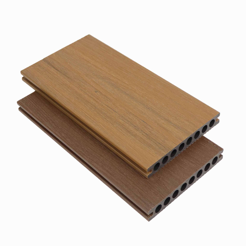 Low Maintenance Co-Extruded Fully Capped WPC Decking Hollow Composite Flooring - SAYRUO