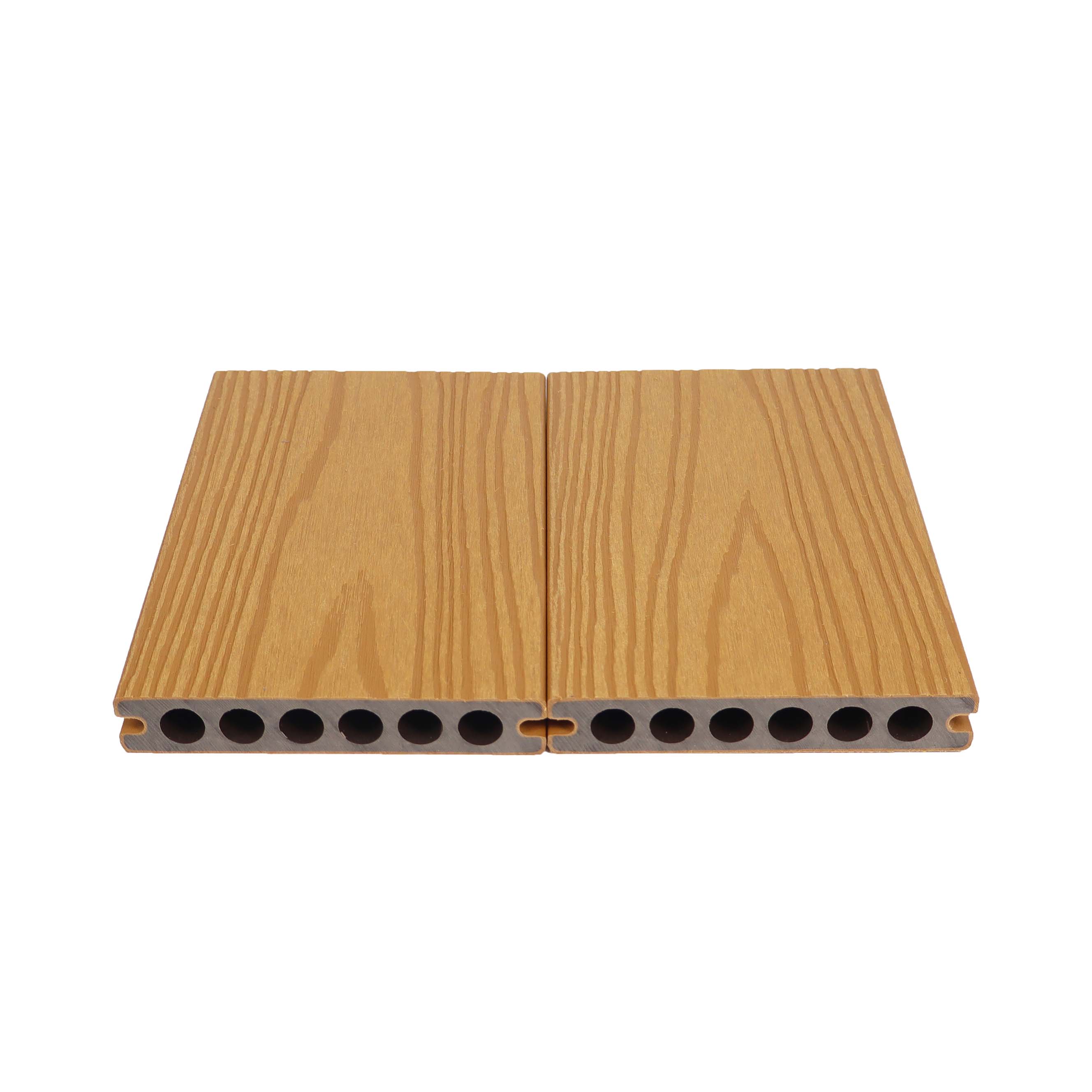 Outdoor Durable Anti-slip Co-extrusion WPC Decking with 3D Embossed Wood Grain - SAYRUO
