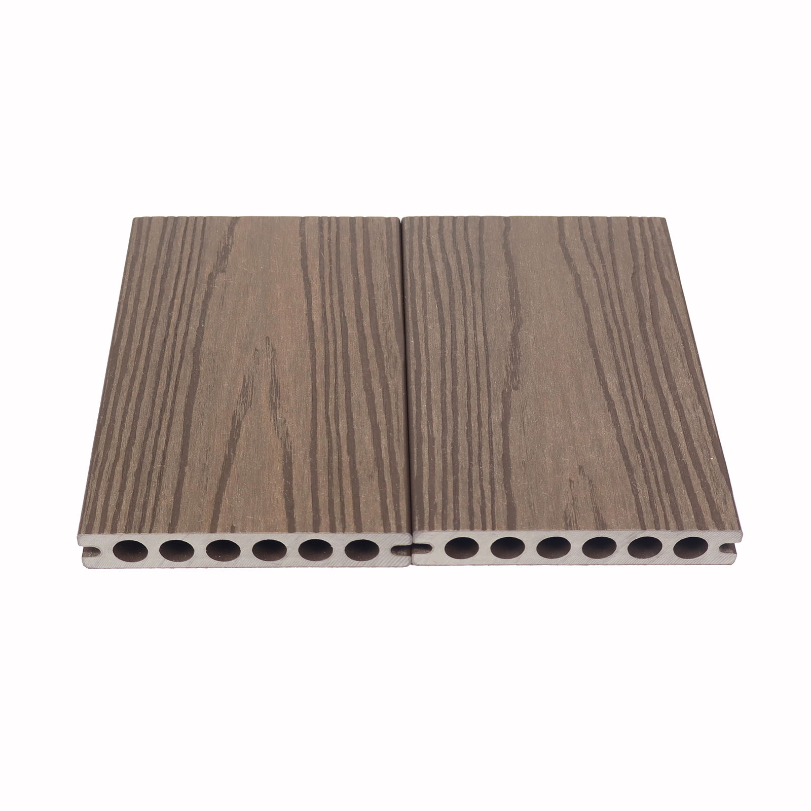 Low Maintenance Outdoor Thick-capped Co-extrusion WPC Decking with 3D Embossed Wood Grain - SAYRUO
